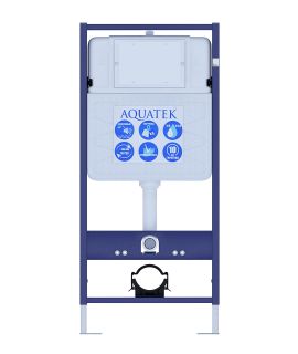 Комплект унитаза с инсталляцией Aquatek Set Aquatek Мия инсталляция Standard INS-0000012 унитаз Мия AQ2004-00 с тонким сиденьем soft-close